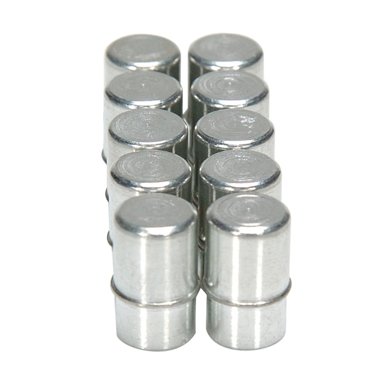 1/2 In. Power Pegs for Power Mat, Socket Caddy, Magnetic Strip, 10 Pack